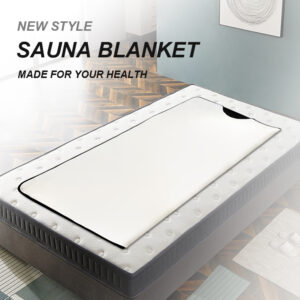 1 zone sauna blanket with crystals and negative ion balls