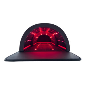 Infrared sauna dome with photon light