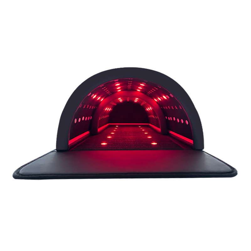 Infrared sauna dome with photon light