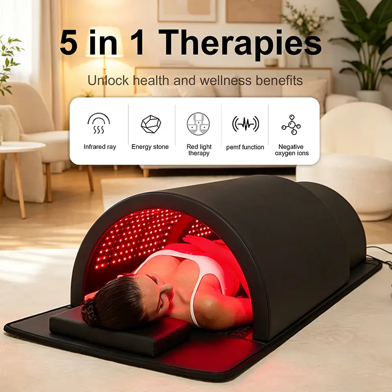 5-in-1 Red Light Therapy Sauna Dome image 4