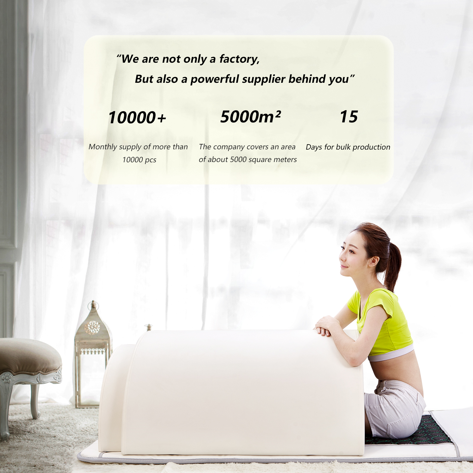 3 zone germanium stone sauna dome with jade stone heating mat image 3