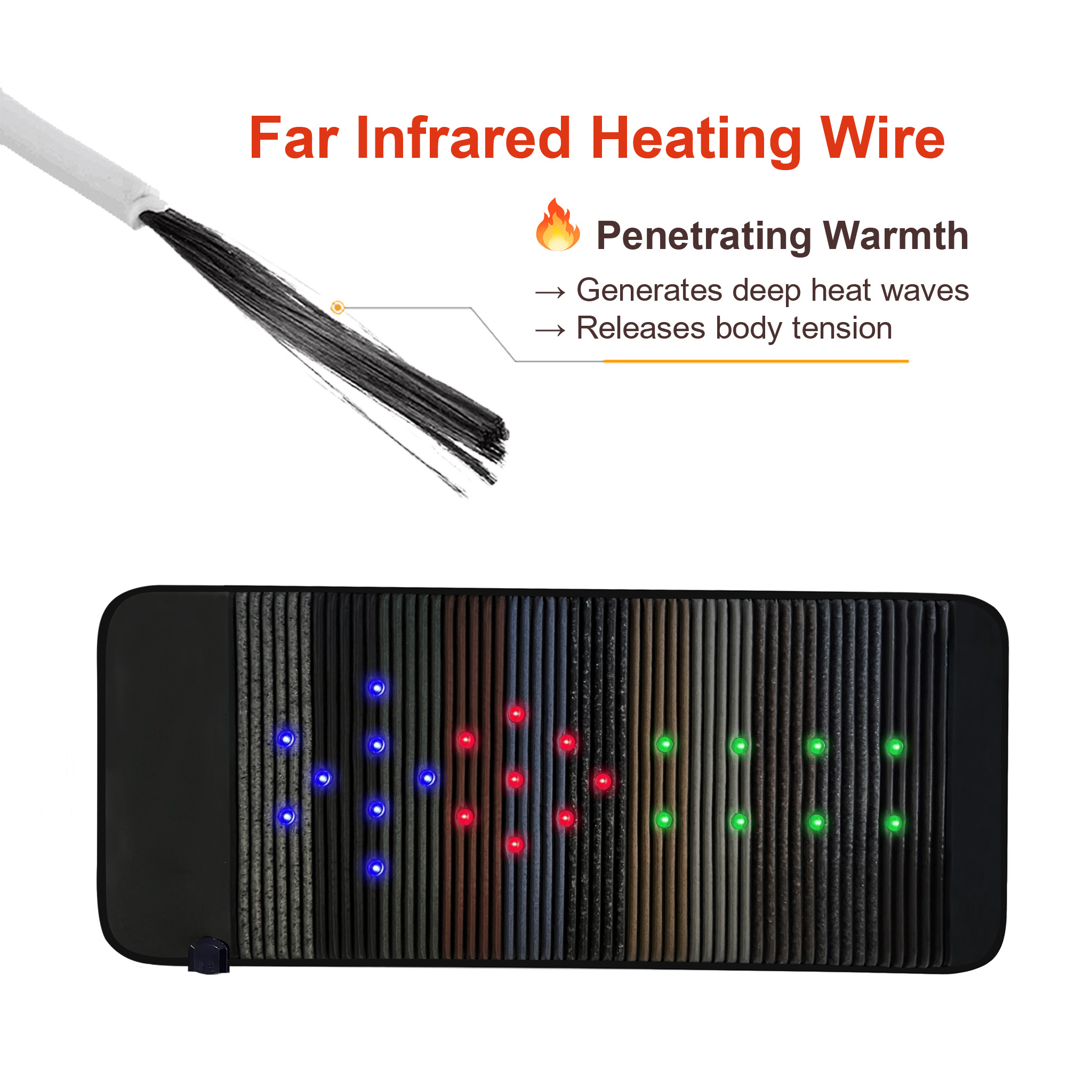 Chakra PEMF Photon Infrared Sauna Mat image 3