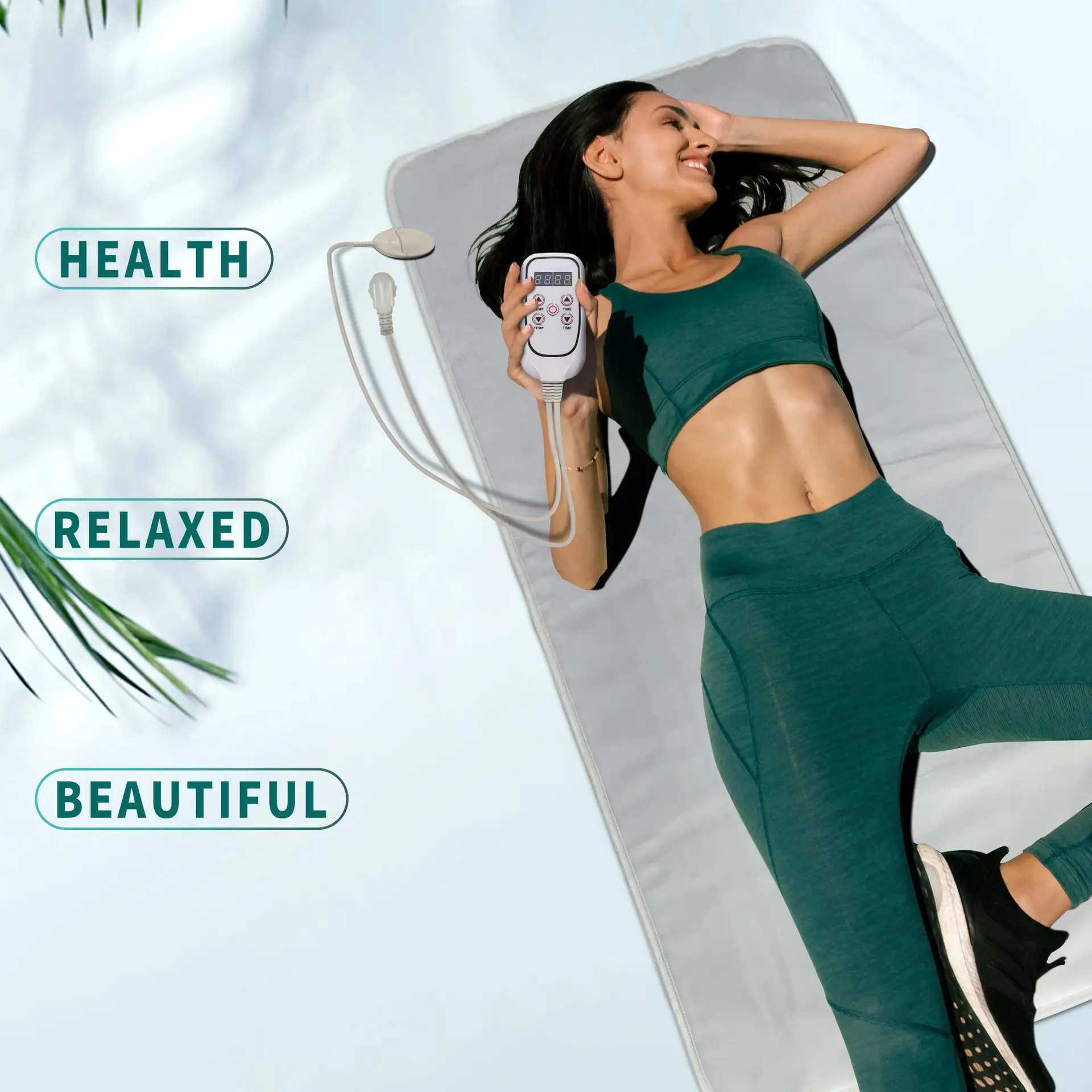 Physiotherapy infrared heating Yoga mat image 3