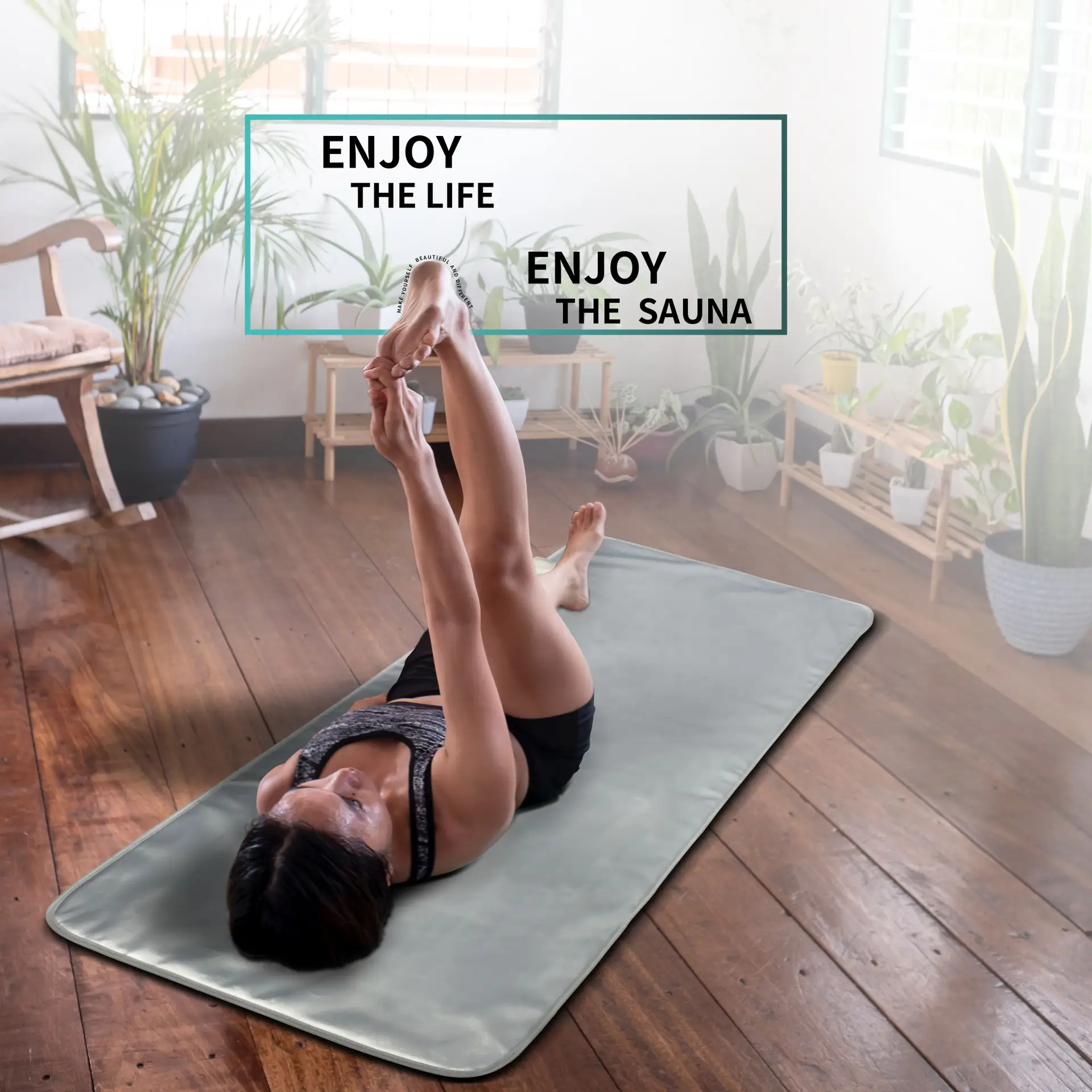 Physiotherapy infrared heating Yoga mat