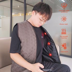 Far Infrared Heating Vest with 660 nm Red Light
