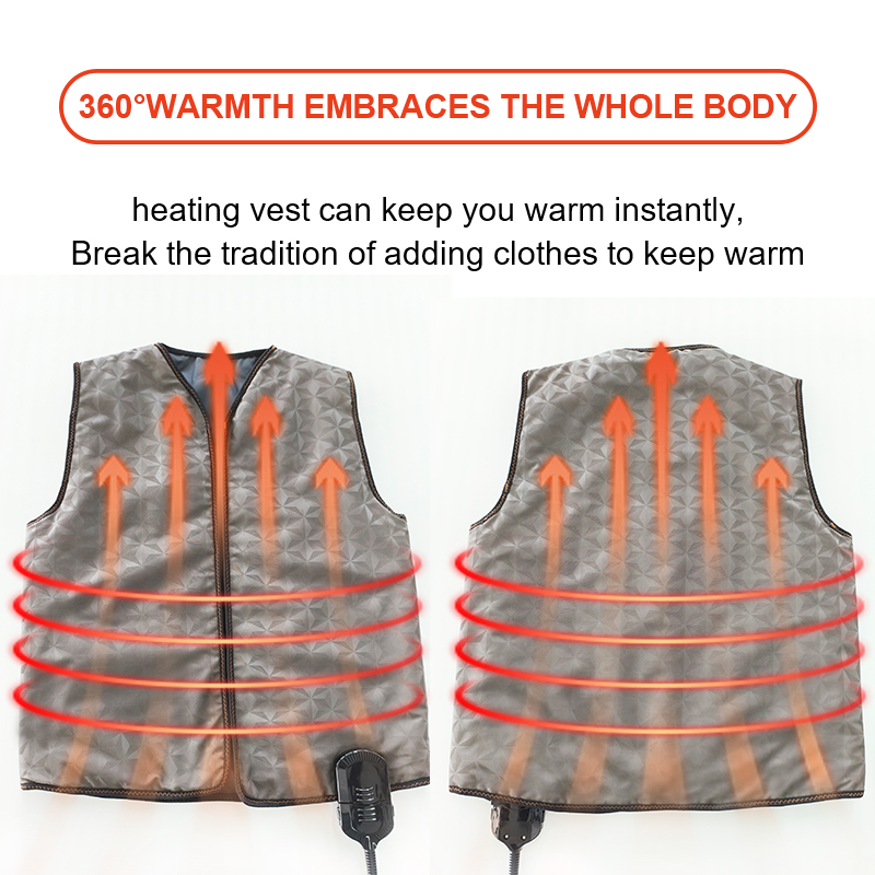 Far Infrared Heating Vest with 660 nm Red Light image 6