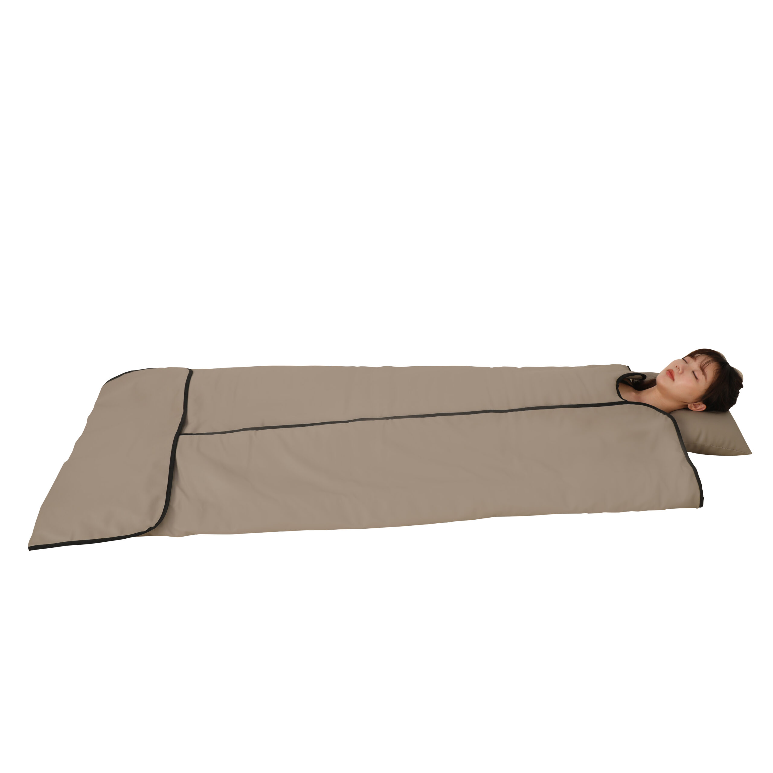 1 zone photon sauna blanket with bian and jade stone image 2