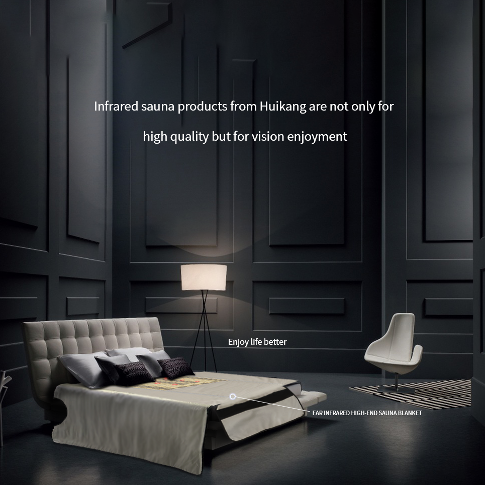 1 zone photon sauna blanket with bian and jade stone image 4